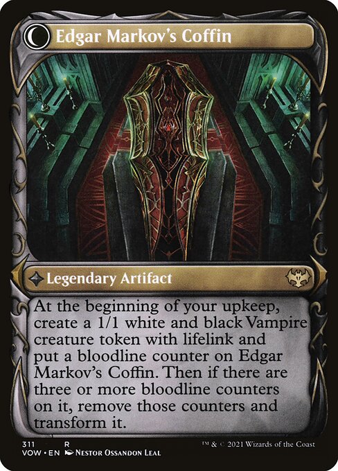 Edgar, Charmed Groom (Showcase) (311) [Innistrad: Crimson Vow] [Showcase] Reverse