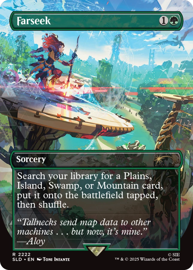 Secret Lair x Horizon : Into The Forbidden West (Édition sans feuille d'aluminium) (Anglais) (Précommande)