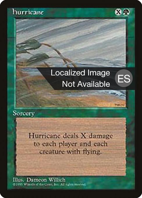 Hurricane (251) [Fourth Edition Foreign Black Border]