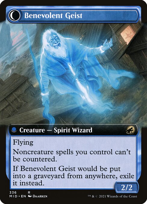 Malevolent Hermit (Extended Art) (336) [Innistrad: Midnight Hunt] [Extended Art] Reverse