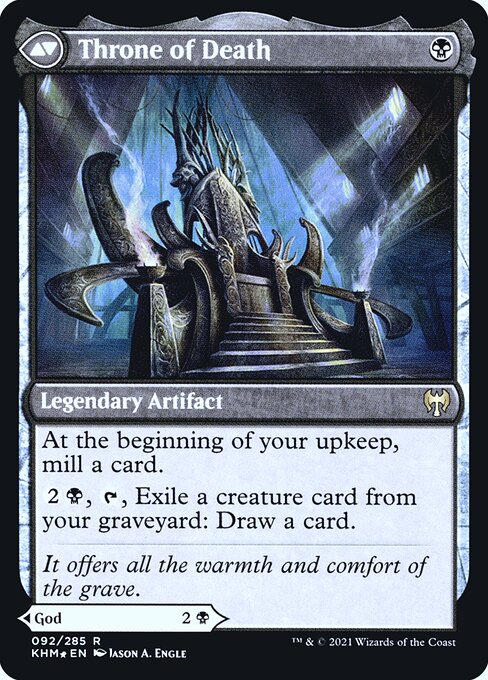 Egon, God of Death (92) [Prerelease Cards] Reverse