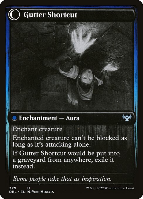 Gutter Skulker (329) [Innistrad: Double Feature] Reverse