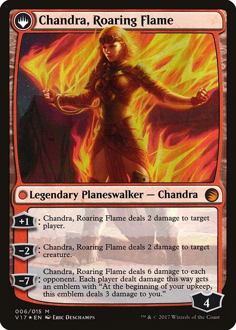 Chandra, Fire of Kaladesh (6) [From the Vault: Transform] Reverse