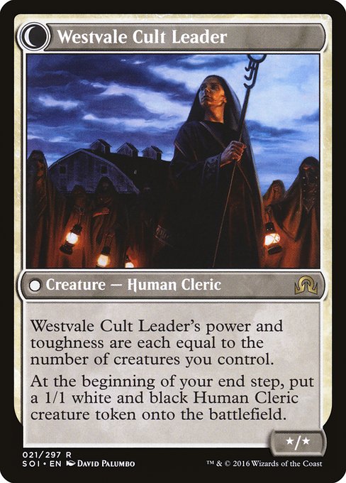 Hanweir Militia Captain (21) [Shadows over Innistrad] Reverse