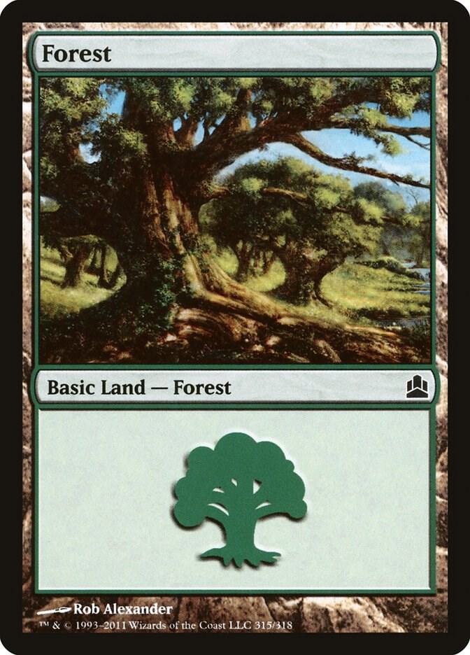 Forest (315) [Commander]