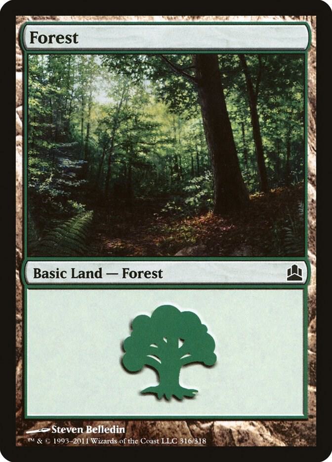 Forest (316) [Commander]