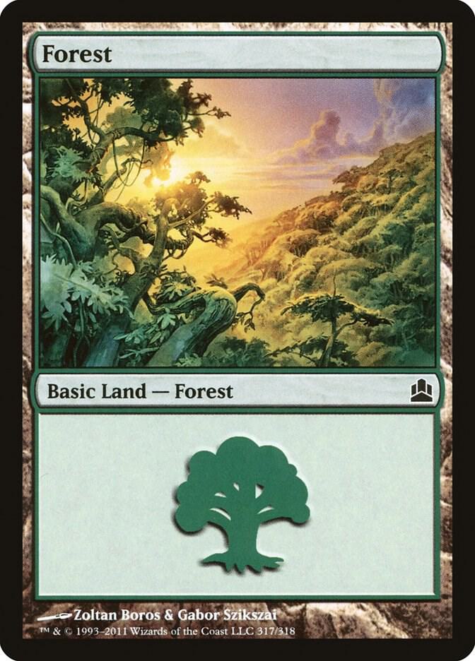 Forest (317) [Commander]