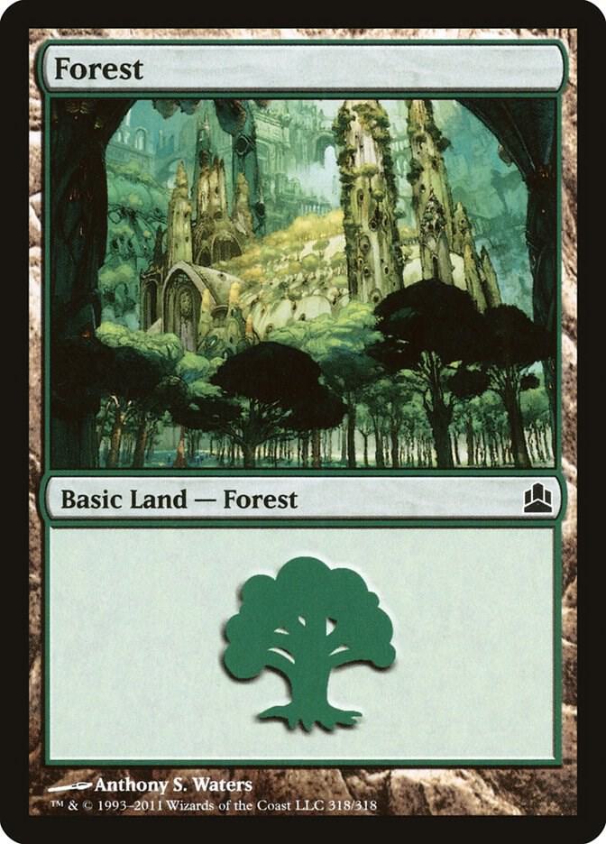 Forest (318) [Commander]