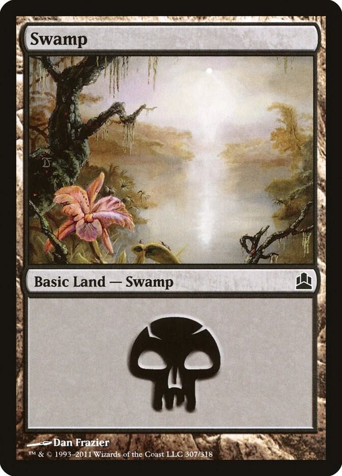 Swamp (307) [Commander]
