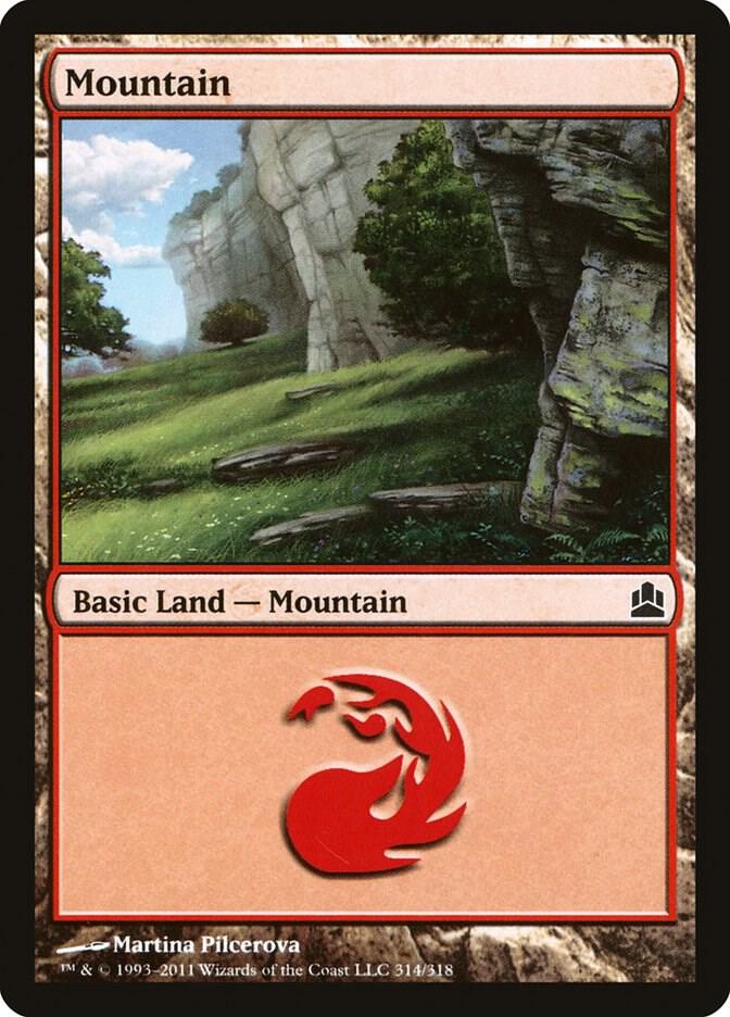Mountain (314) [Commander]