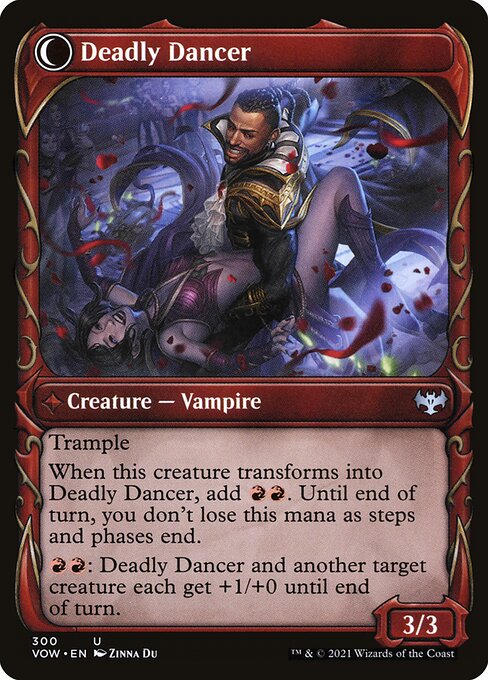 Alluring Suitor (Showcase) (300) [Innistrad: Crimson Vow] [Showcase] Reverse