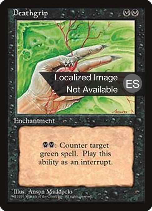 Deathgrip (130) [Fourth Edition Foreign Black Border]