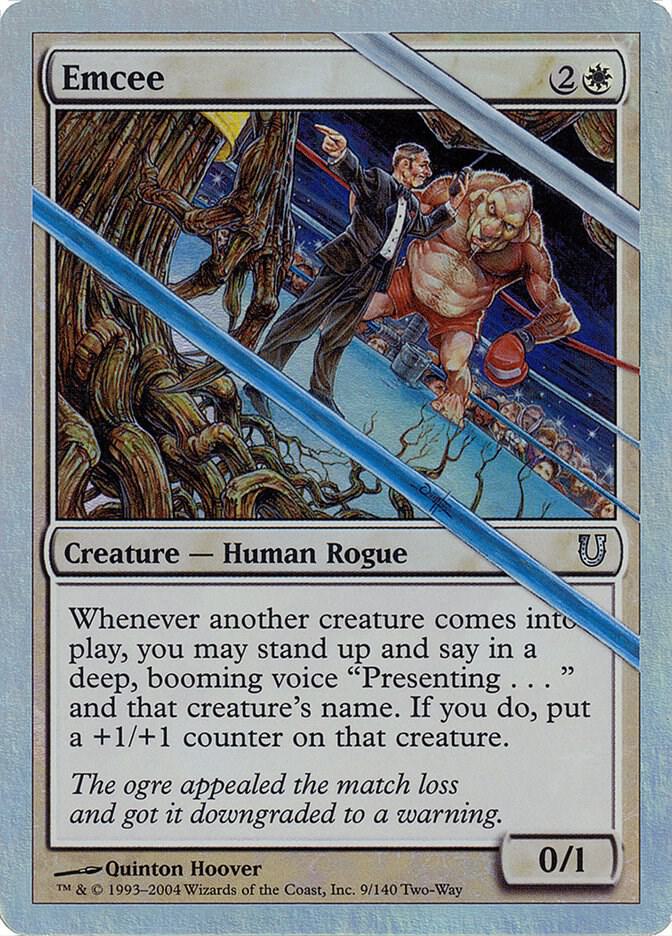 Emcee (Alternate Foil) (9) [Unhinged]