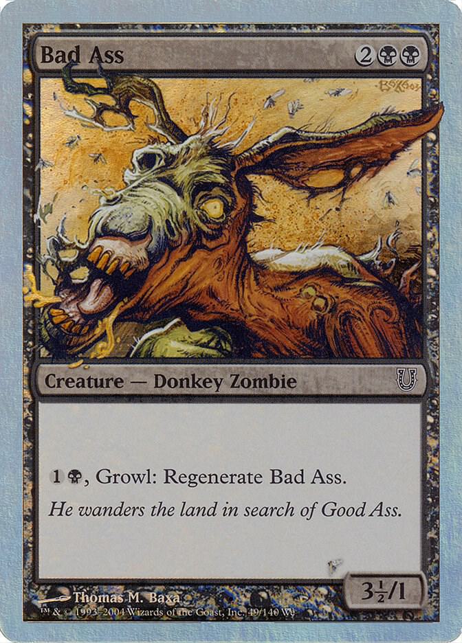 Bad Ass (Alternate Foil) (49) [Unhinged]