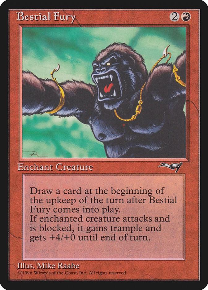 Bestial Fury (Facing Left) (100) [Alliances]