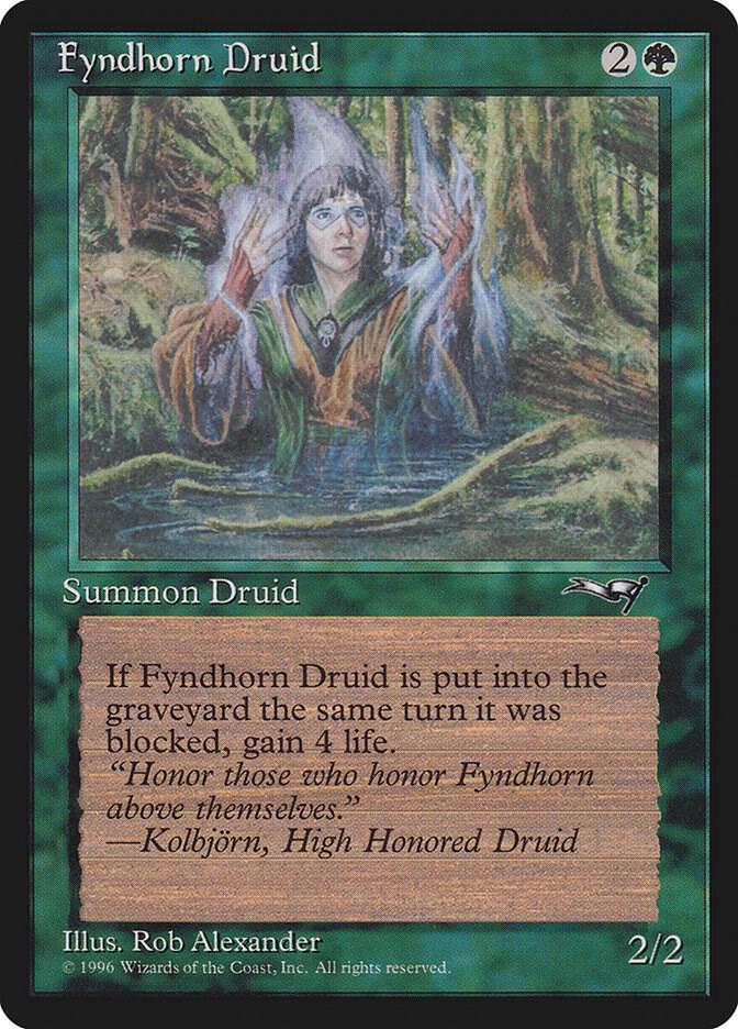 Fyndhorn Druid (Facing Right) (71) [Alliances]