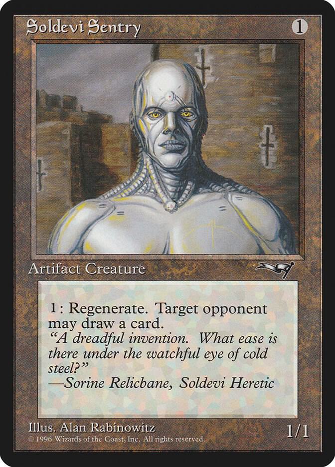 Soldevi Sentry (Close-Up) (176) [Alliances]
