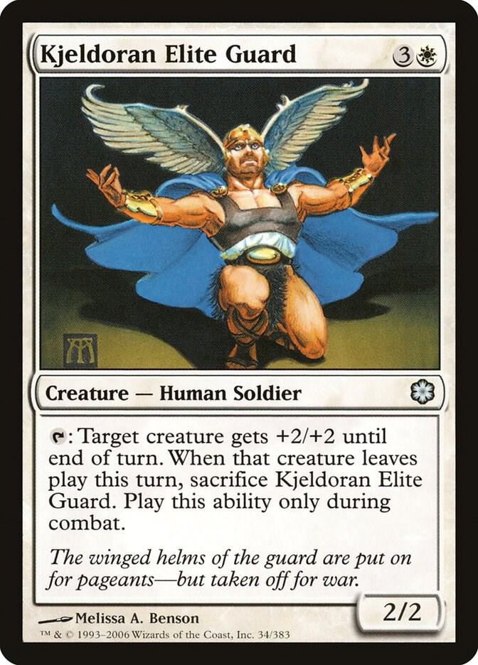 Kjeldoran Elite Guard (34) [Coldsnap Theme Decks]