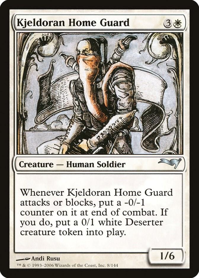 Kjeldoran Home Guard (8) [Coldsnap Theme Decks]