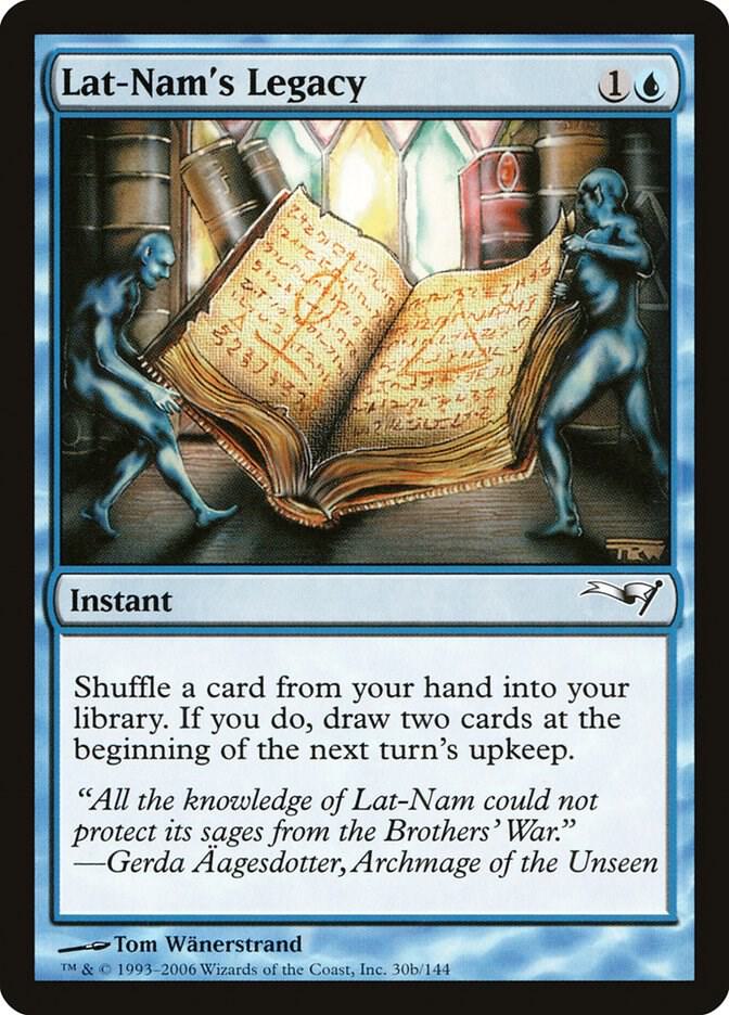 Lat-Nam's Legacy (30b) [Coldsnap Theme Decks]