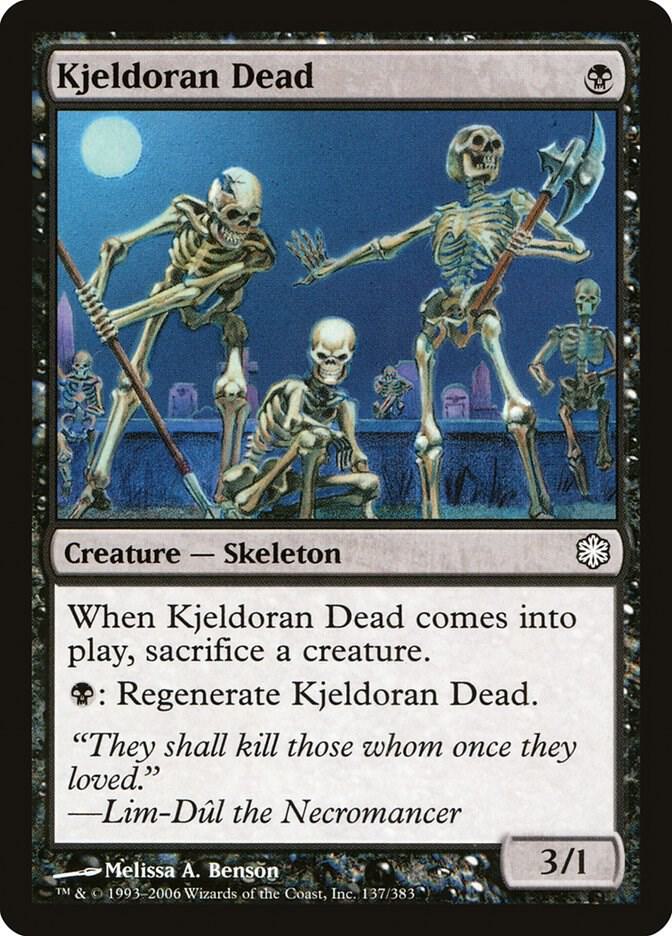 Kjeldoran Dead (137) [Coldsnap Theme Decks]