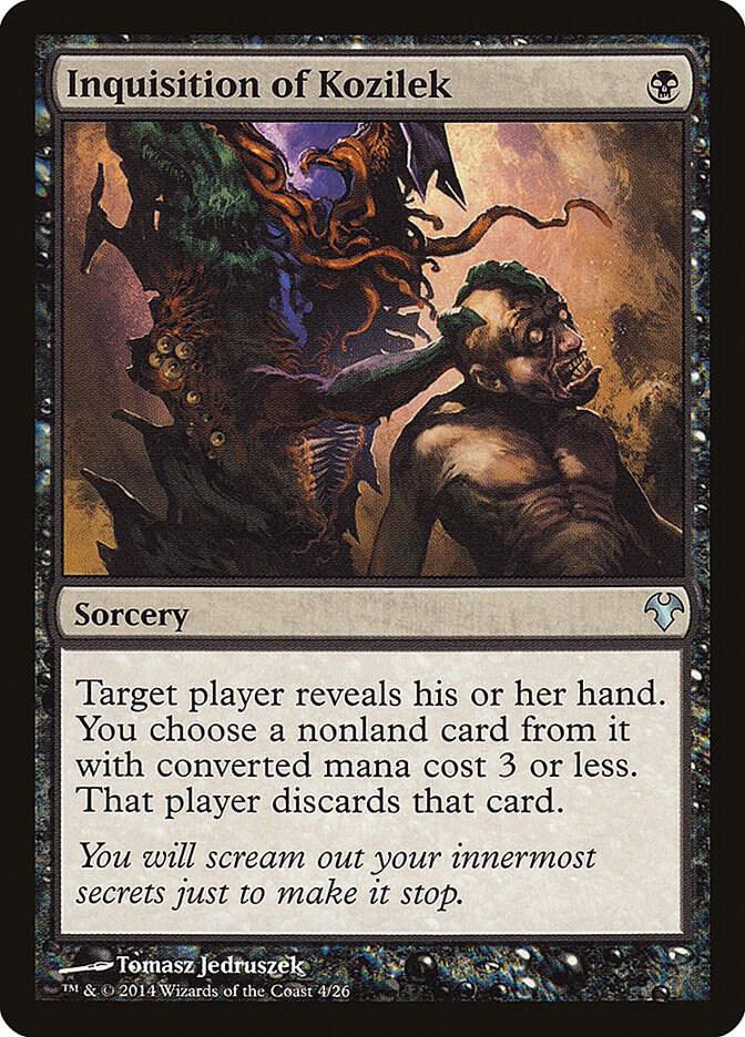 Inquisition of Kozilek (4) [Modern Event Deck 2014]