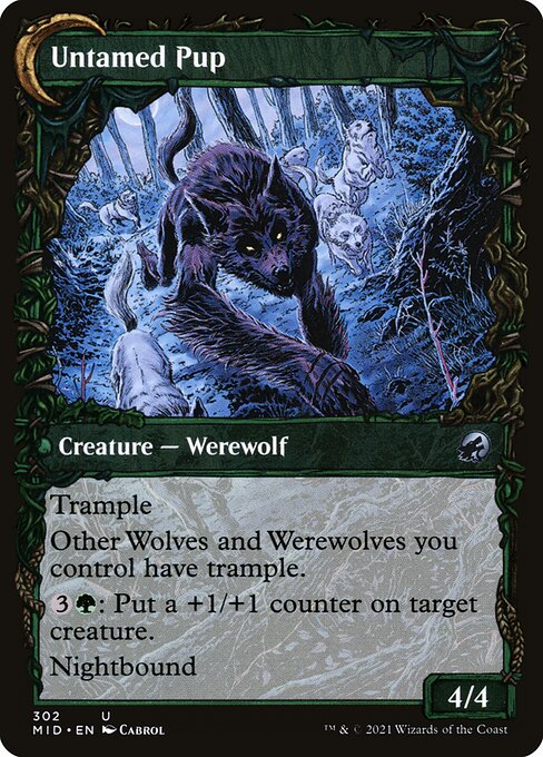 Hound Tamer (Showcase) (302) [Innistrad: Midnight Hunt] [Showcase] Reverse