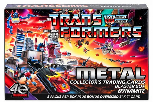 Transformers - Dynamite - 40th Anniversary Metal Blaster Box