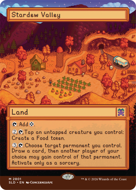 Secret Lair x Stardew Valley: Welcome To Stardew Valley (Non-Foil Edition) (English) (Pre-Order)