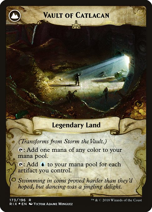 Storm the Vault (173) [Prerelease Cards] Reverse