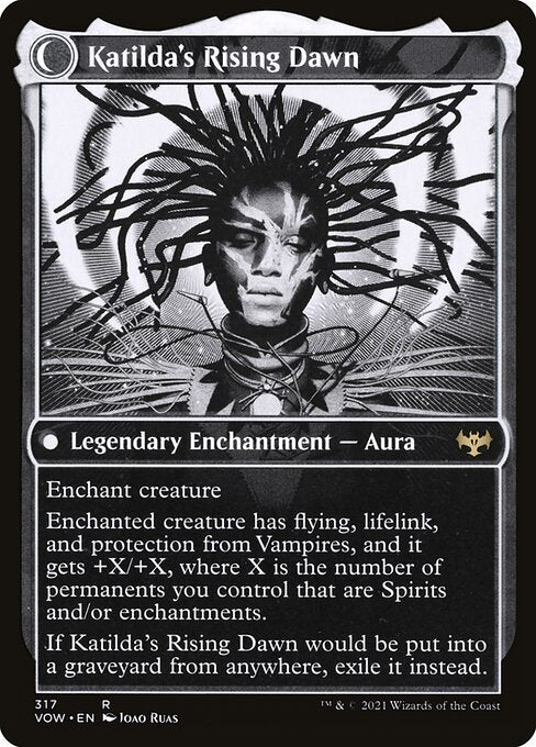 Katilda, Dawnhart Martyr (Showcase) (317) [Innistrad: Crimson Vow] [Showcase] Reverse