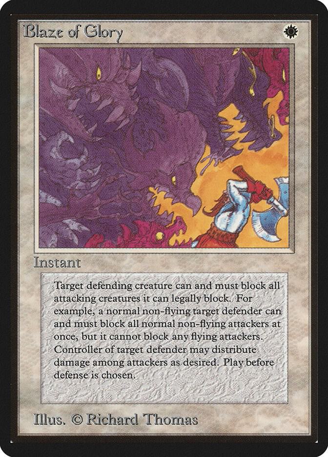 Blaze of Glory (6) [Limited Edition Beta]