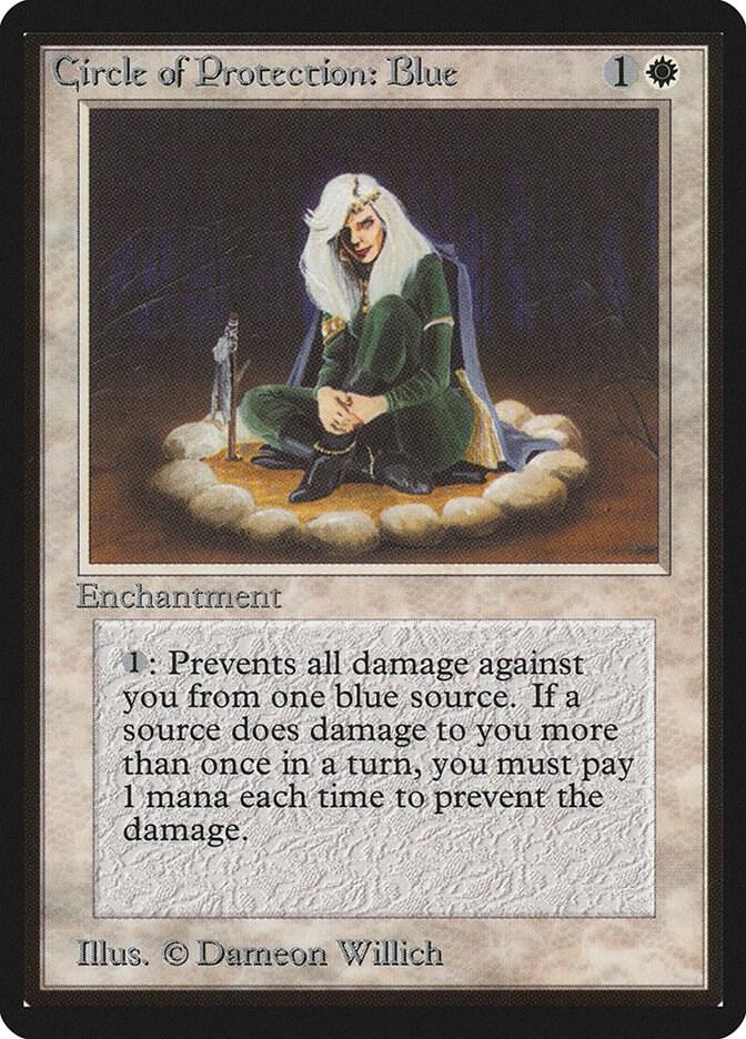 Circle of Protection: Blue (11) [Limited Edition Beta]