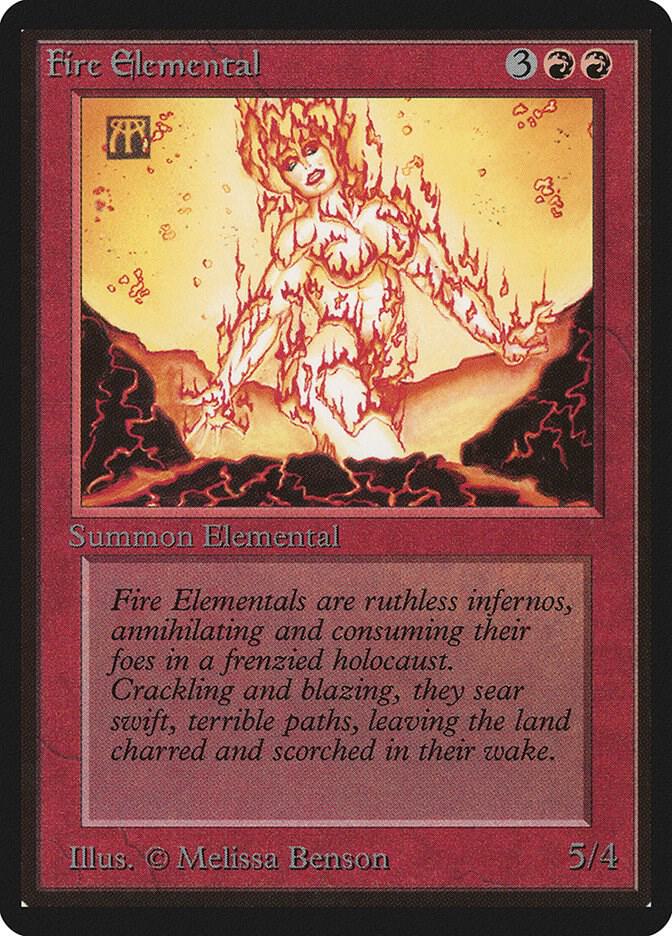 Fire Elemental (149) [Limited Edition Beta]