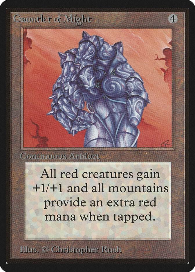 Gauntlet of Might (245) [Limited Edition Beta]