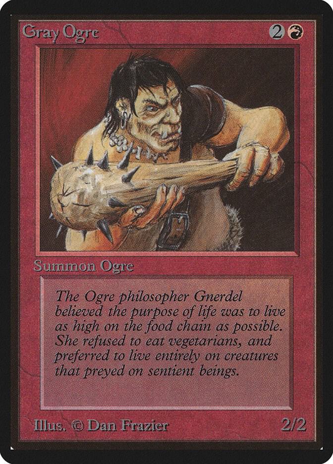 Gray Ogre (157) [Limited Edition Beta]