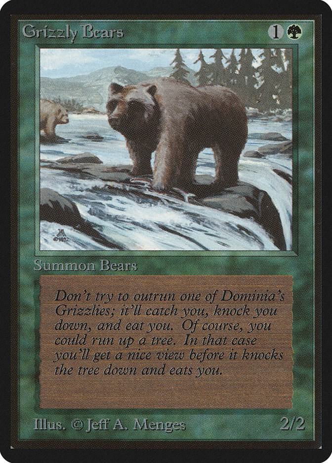 Grizzly Bears (200) [Limited Edition Beta]