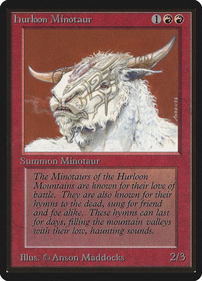 Hurloon Minotaur (159) [Limited Edition Beta]