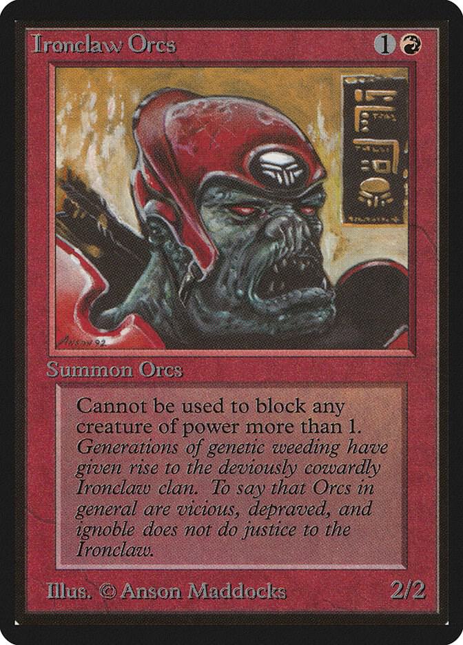 Ironclaw Orcs (160) [Limited Edition Beta]