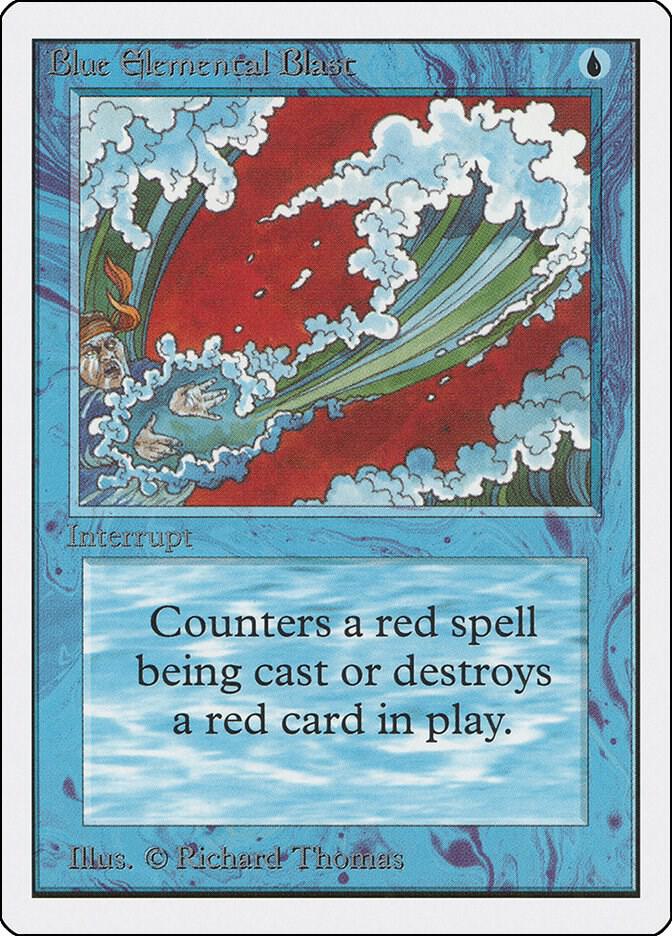 Blue Elemental Blast (50) [Unlimited Edition]