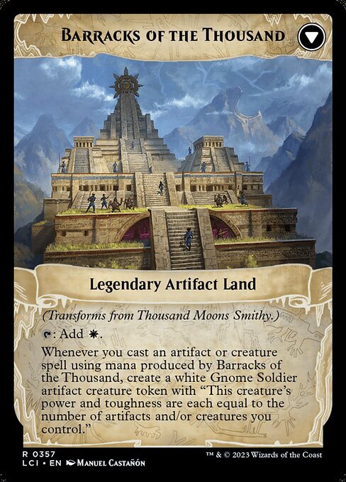 Thousand Moons Smithy (Extended Art) (357) [The Lost Caverns of Ixalan] [Extended Art] Reverse