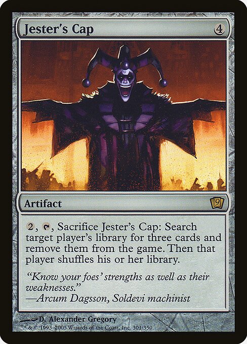 Jester's Cap (301★) [Ninth Edition]