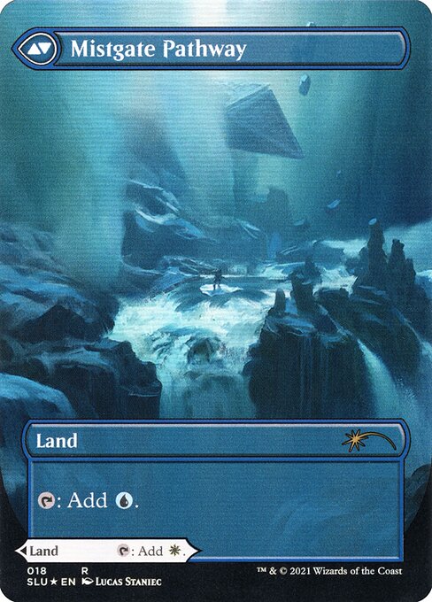 Hengegate Pathway (Borderless) (18) [Secret Lair Series] [Borderless] Reverse