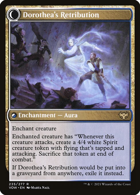Dorothea, Vengeful Victim (235) [Innistrad: Crimson Vow] Reverse