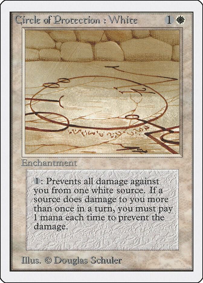 Circle of Protection: White (14) [Unlimited Edition]