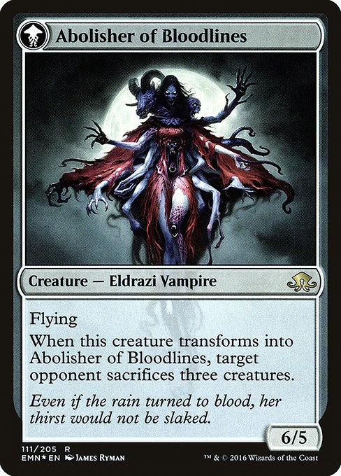 Voldaren Pariah (111) [Prerelease Cards] Reverse