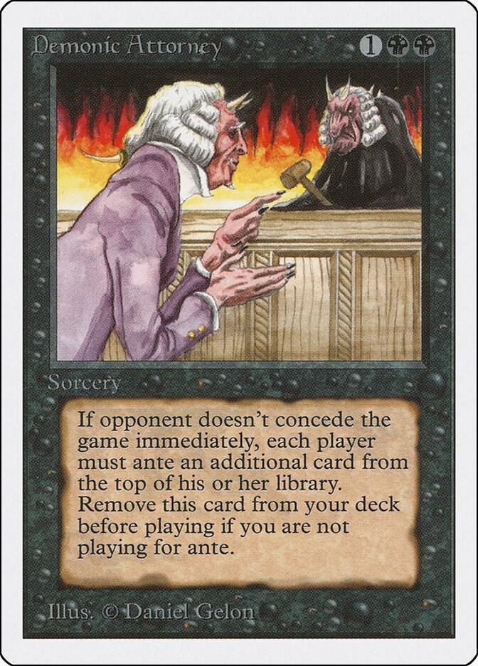 Demonic Attorney (103) [Unlimited Edition]