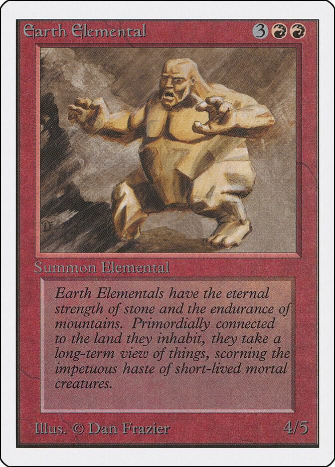 Earth Elemental (145) [Unlimited Edition]
