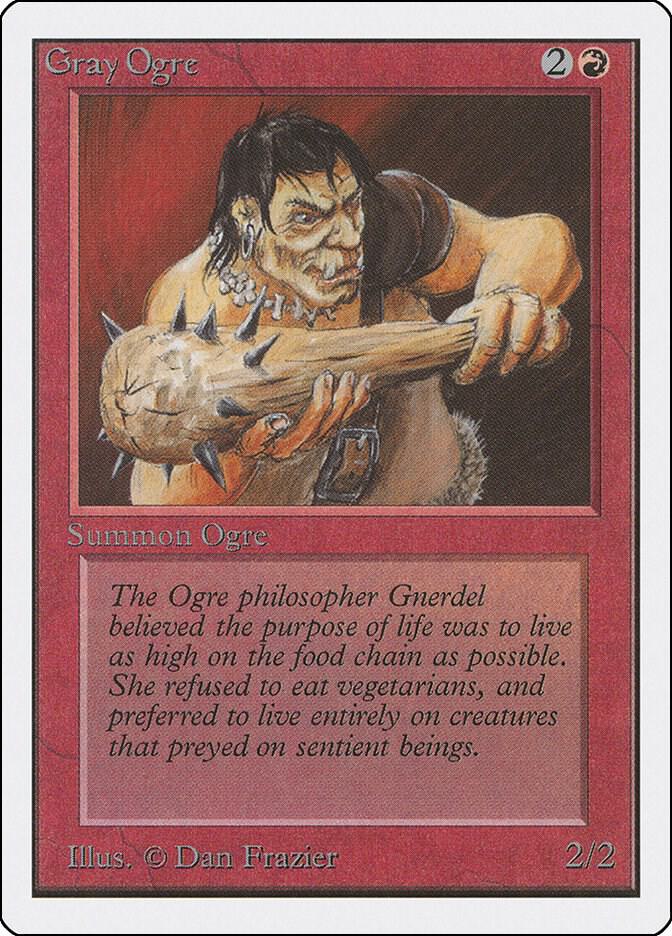 Gray Ogre (157) [Unlimited Edition]