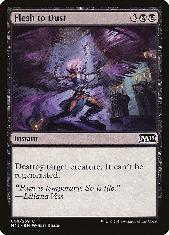 Flesh to Dust (98) [Magic 2015]